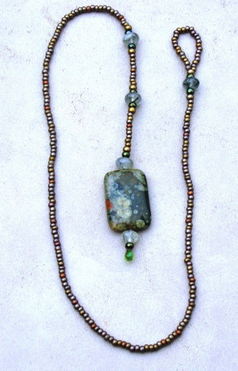 Rainforest Jasper Lariat